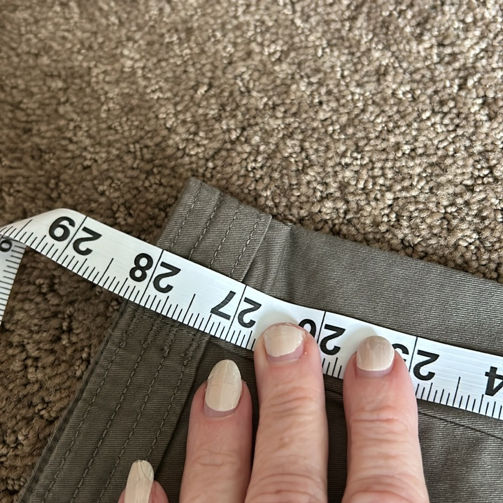 Abercrombie & Fitch Olive Cargo Pants - Picture 8 of 9